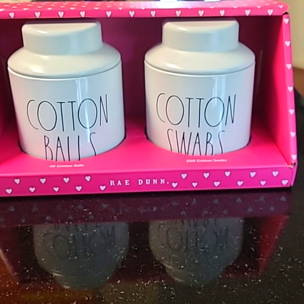 Rae Dunn Cotton Tins - Picture 2 of 5